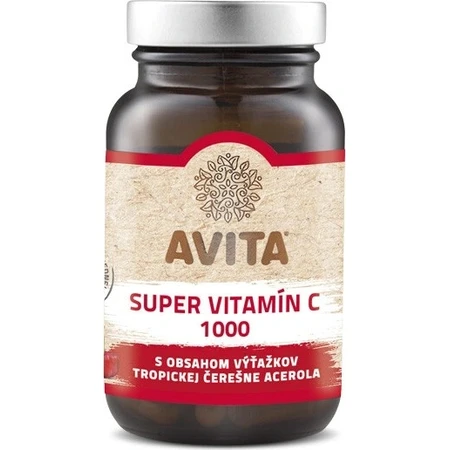 AVITA SUPER VITAMINE C 1000 mg 1×60 cps, voedingssupplement