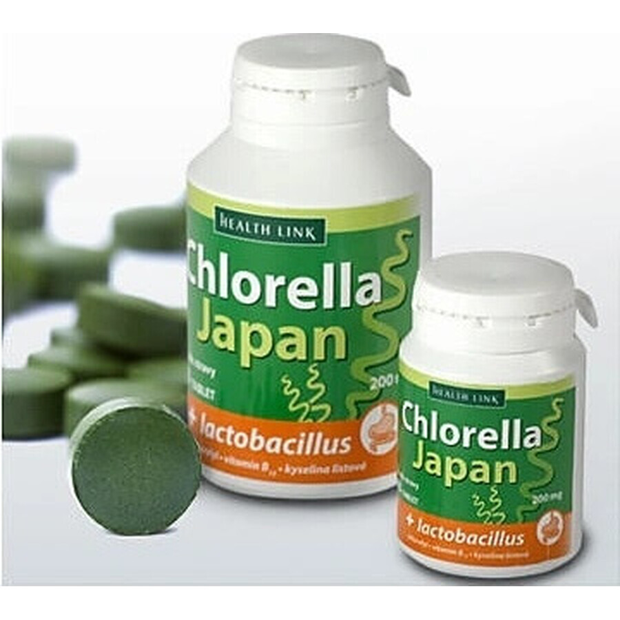 Health Link CHLORELLA JAPAN 1×250 tbl, clorella