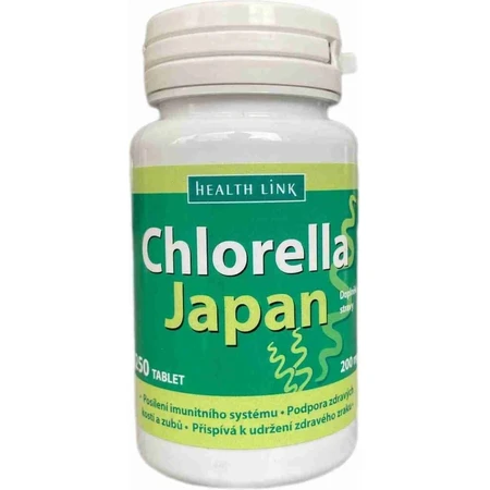 Health Link CHLORELLA JAPAN 1×250 tbl, chlorella
