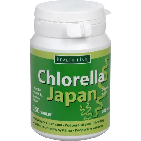 Health Link CHLORELLA JAPAN 1×250 tbl, chlorella