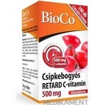 BioCo Vitamine C RETARD 500 mg met rozenbottelvrucht 1×100tbl, vitamine C BioCo Vitamine C RETARD 500 mg met rozenbottelvrucht 1×100tbl, vitamine C