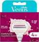 VENUS COMFORTGLIDE SUGARBERRY SHAVING HEADS 4 buc 1&#215;4 buc, capete de ras de schimb