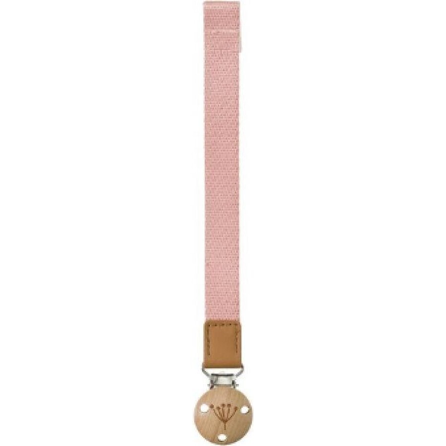 FRESK Attache sucette Dusty Pink 1×1 pc, attache sucette