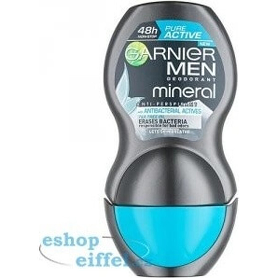 GARNIER Ball deodorant for men PURE ACTIVE 1×50 ml, antibacterial