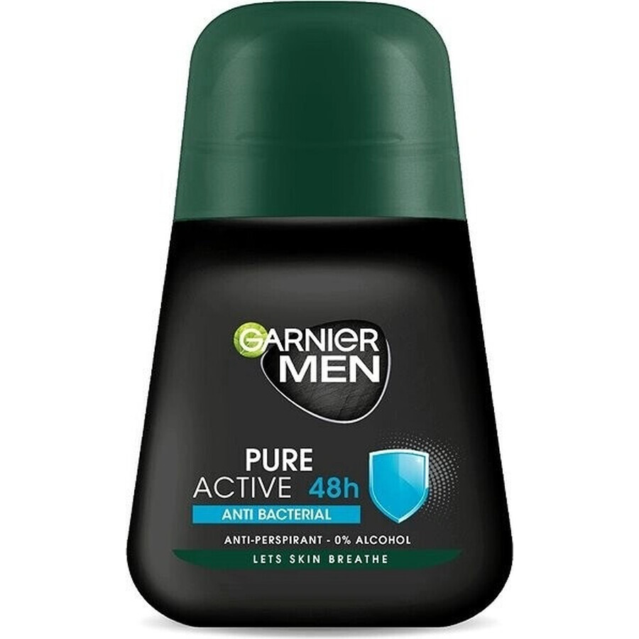 GARNIER Ball deodorant for men PURE ACTIVE 1×50 ml, antibacterial GARNIER Ball deodorant for men PURE ACTIVE 1×50 ml, antibacterial