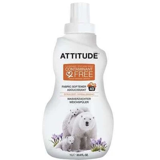 Citrus scented fabric conditioner, 1L, Attitude