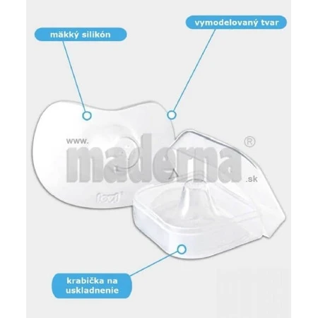 LOVI Nipple protectors 1×2 pcs, size. M/L, silicone