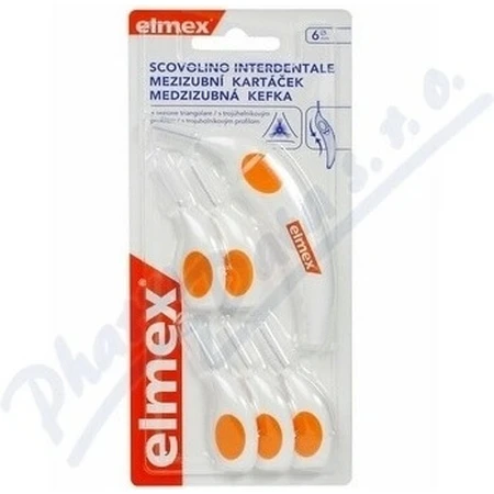 ELMEX INTERDENTAL Brosses interdentaires nr.6 orange 1×4 pcs, brosses interdentaires