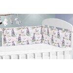 Manta pentru pătuț 111/086 bufniță pe o ramură 60x28cm 1×1 buc, manta pentru pătuț
