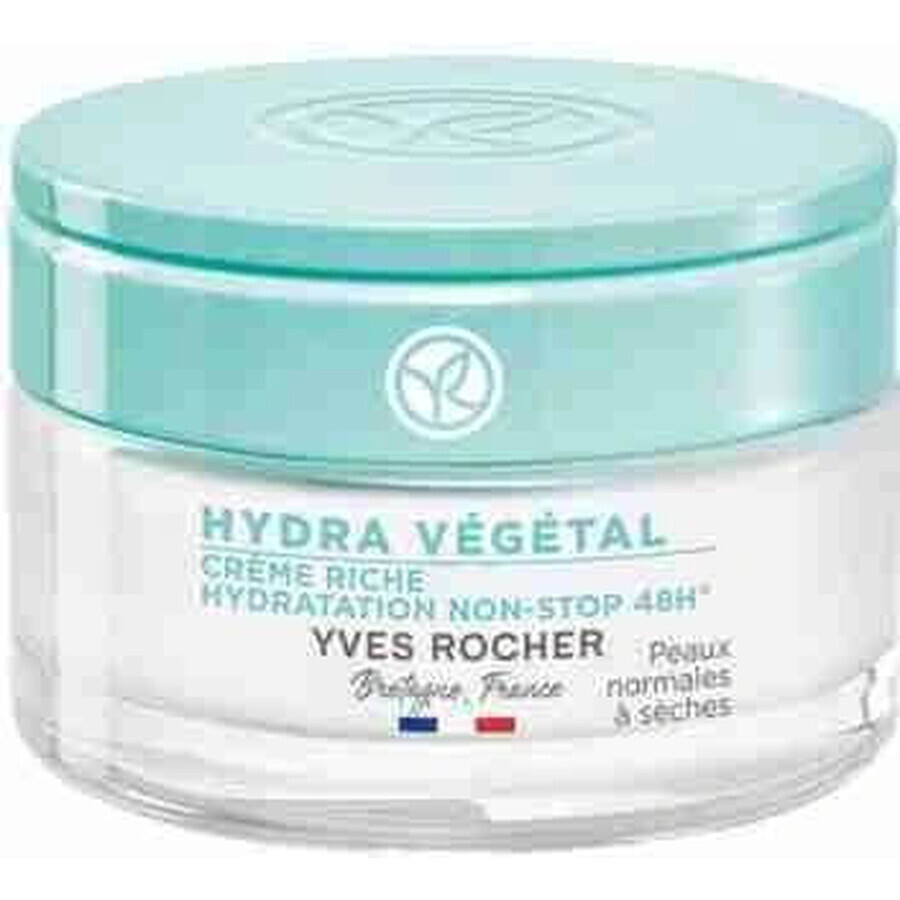 Yves Rocher Hydra Végétal HYDRA VÉGÉTAL Gel idratante giorno e notte 1×50ml, gel idratante