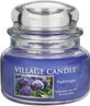 Village Candle Duftkerze im Glas - Hydrangea - Hortensie, klein 1&#215;1 St&#252;ck, Duftkerze