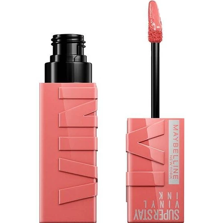 Maybelline New York Superstay Vinyl Ink 100 Rouge à lèvres liquide Charmed, 4.2 ml 1×4.2 ml, rouge à lèvres liquide