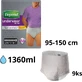 DEPEND SUPER L/XL pour hommes 1x9 pcs, slips élastiques, tour de hanches 95-150 cm