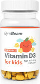 Gymbeam vitamina d3 per bambini arancione 120tbl 1&#215;120 compresse arancione