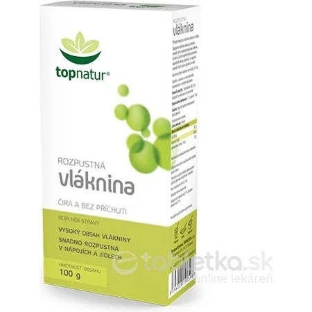 topnatur FIBRA DISOLVENTE 1×100 g, complemento alimenticio