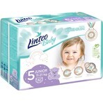 LINTEO BABY Couches jetables Premium 5 JUNIOR (11-21 kg) 42 pcs 1×42 pcs LINTEO BABY Couches jetables Premium 5 JUNIOR (11-21 kg) 42 pcs 1×42 pcs
