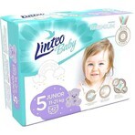 LINTEO BABY Couches jetables Premium 5 JUNIOR (11-21 kg) 42 pcs 1×42 pcs LINTEO BABY Couches jetables Premium 5 JUNIOR (11-21 kg) 42 pcs 1×42 pcs