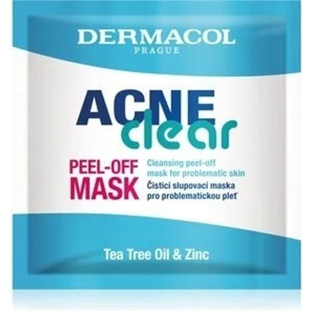 Dermacol Acneclear Cleansing Peeling Mask 1×8 ml, cleansing mask