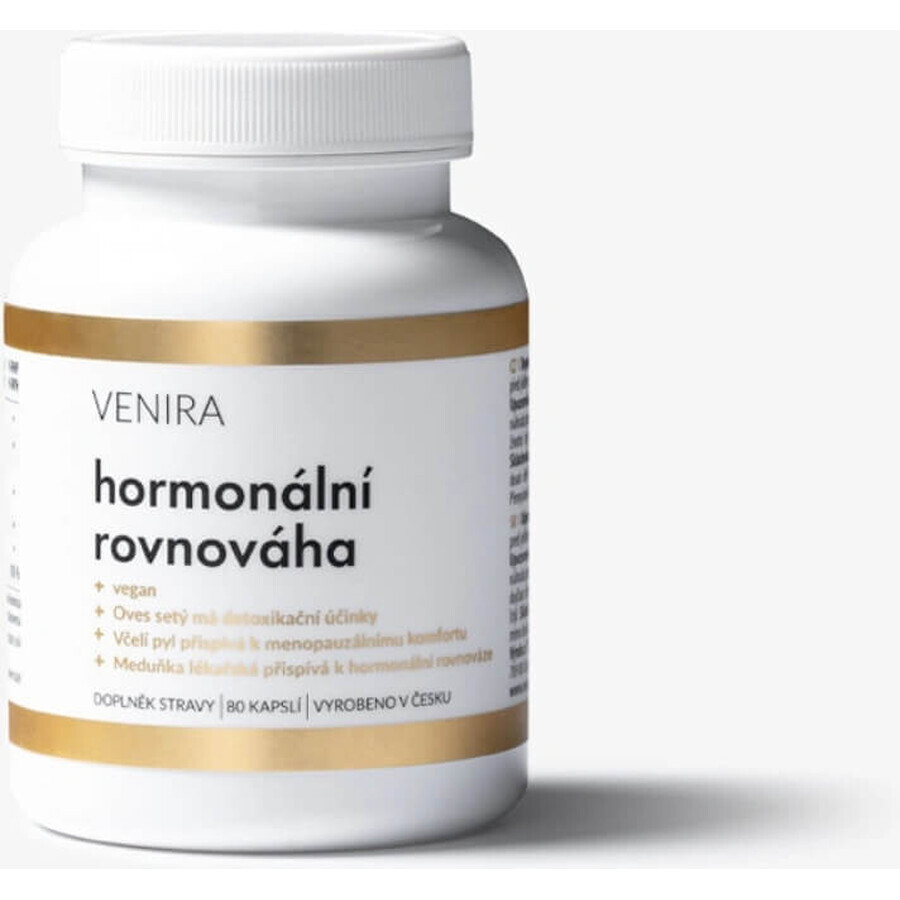 VENIRA Hormonal balance 1×80 cps, food supplement for hormonal balance