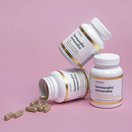 VENIRA Hormonal balance 1×80 cps, complemento alimenticio para el equilibrio hormonal