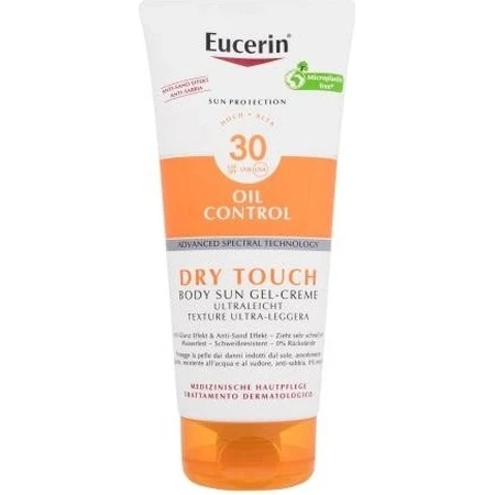 Eucerin ZON OIL CONTROL DRY TOUCH SPF 30 1×200 ml 1×200 ml zonbeschermende gel-crème