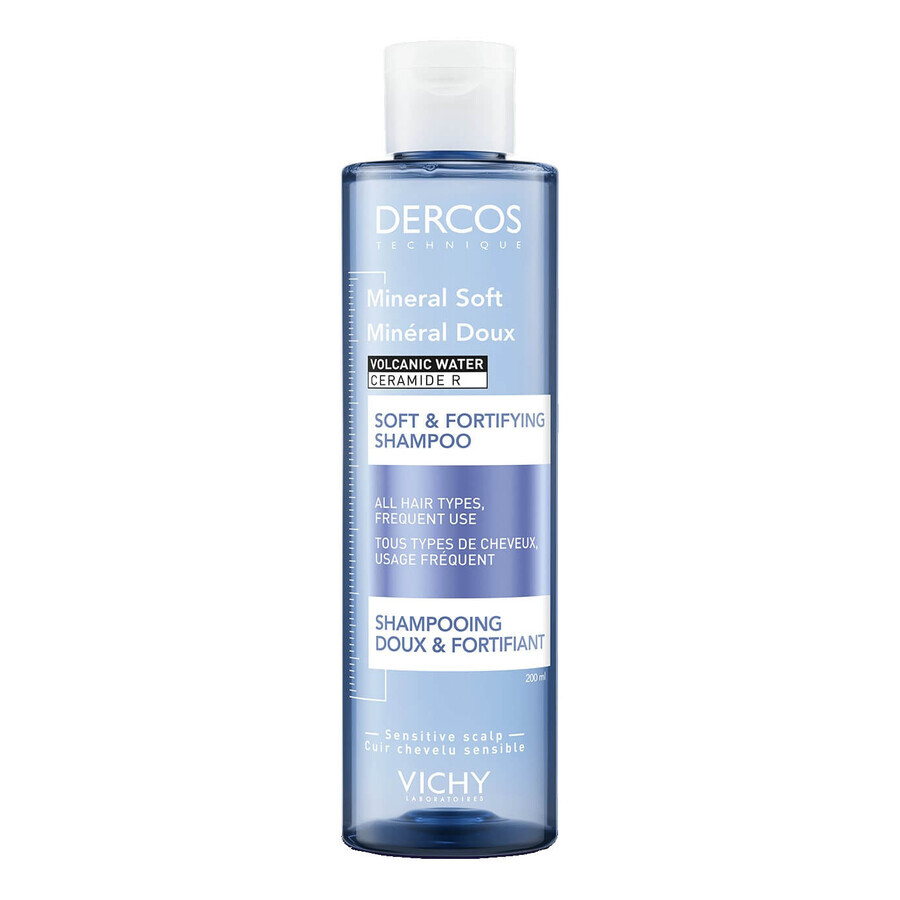 VICHY DERCOS Mineral Soft Shampoo 1×200 ml, Shampoo