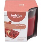 Bolsius Aromatic 2.0 Botella de vidrio 95x95mm Granada, vela perfumada 1×1 ud, vela perfumada