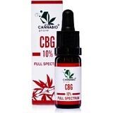 CANNABIOpharm CBG 10% FULL SPECTRUM 1×10 ml, ulei CBG