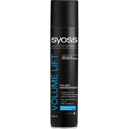 Syoss Volume Lift Hairspray 1×300 ml, haarlak
