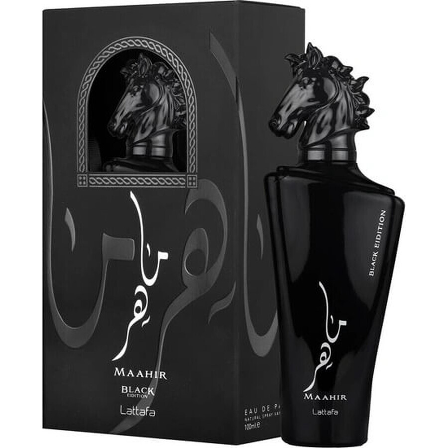Lattafa Maahir Black Edition Edp 100ml 1×100 ml 1×100 ml, eau de parfum