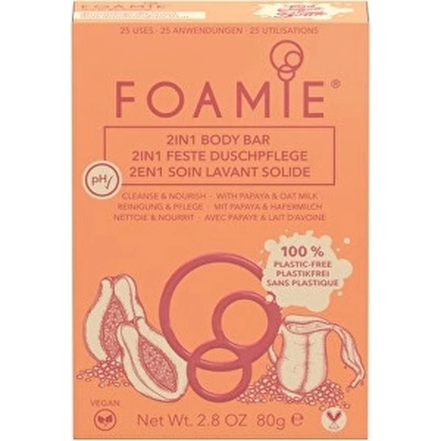 Foamie Solid Shower Care Avoine pour être lisse 1×1 pc