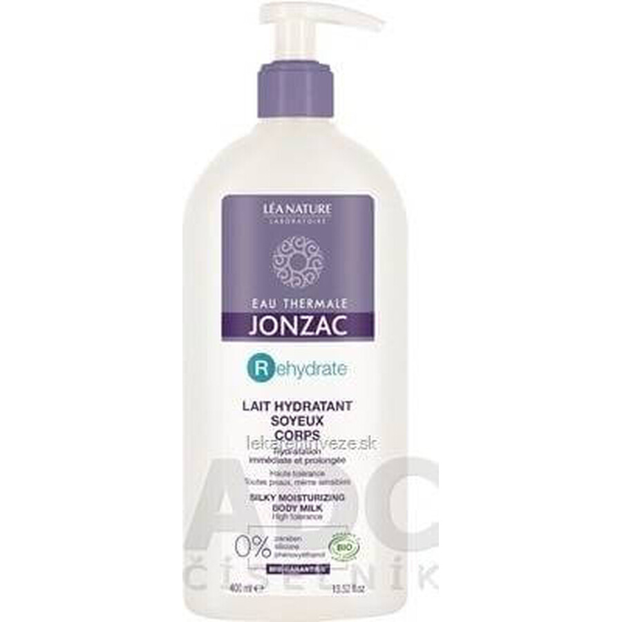 JONZAC Rehydrate Hydrating BIO BODY MILK with pump 1×400 ml JONZAC Rehydrate Hydrating BIO BODY MILK with pump 1×400 ml