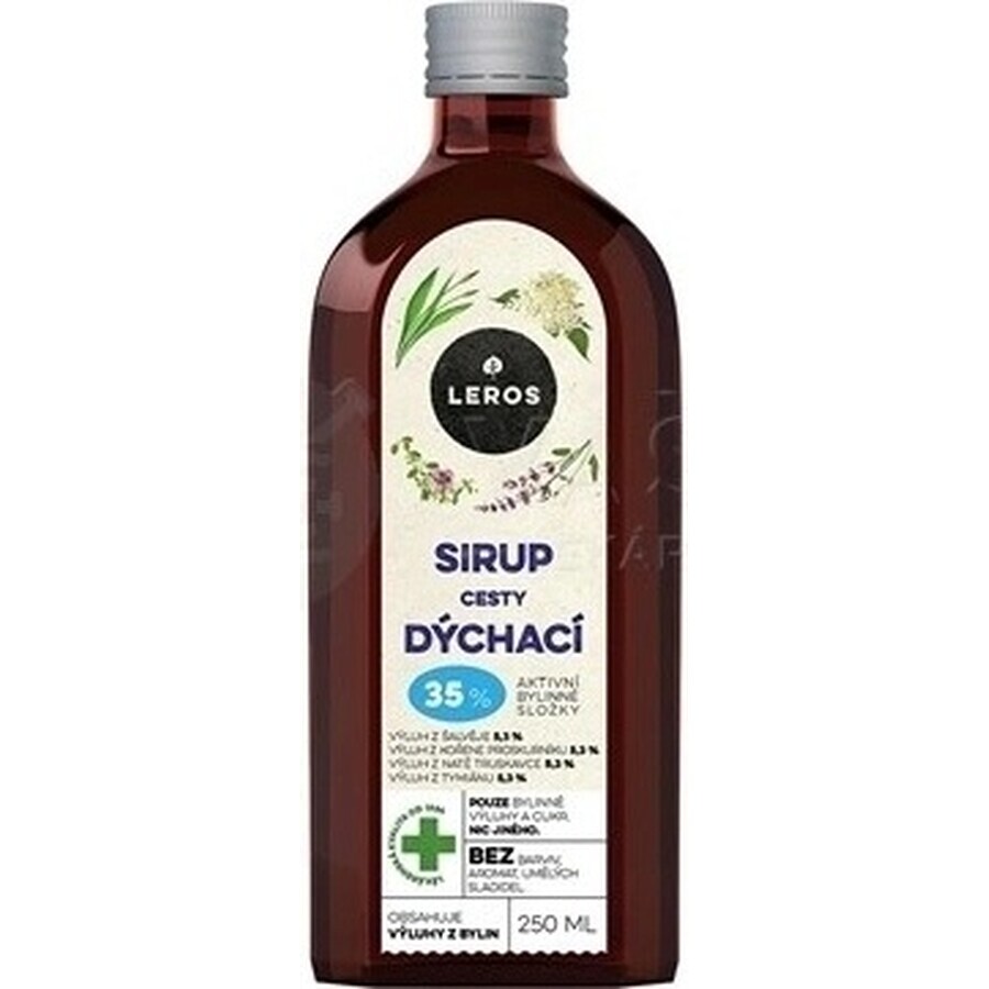 LEROS SIRUP VOYAGES RESPIRATOIRES 1×250 ml, complément alimentaire