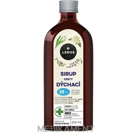 LEROS SIRUP REIZEN 1×250 ml, voedingssupplement