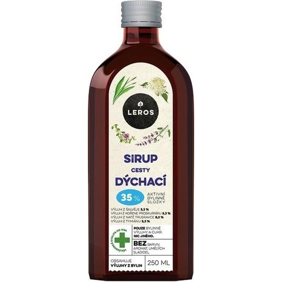 LEROS SIRUP VOYAGES RESPIRATOIRES 1×250 ml, complément alimentaire
