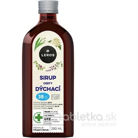LEROS SIRUP REIZEN 1×250 ml, voedingssupplement