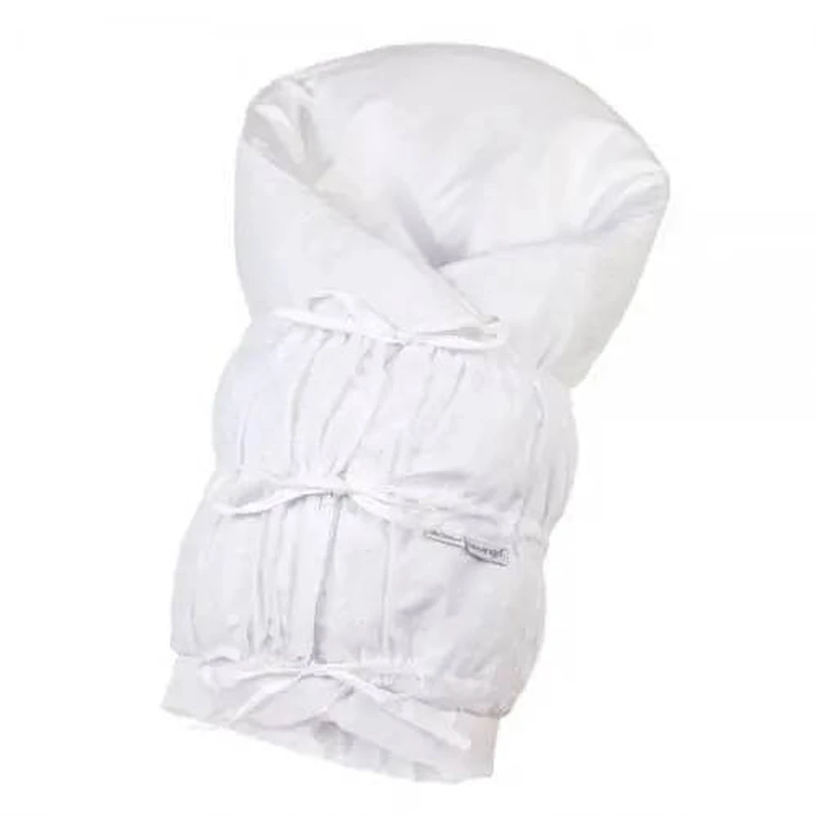 LITTLE ANGEL Fixed lace back cover ANGEL - Outlast® 77x77cm white, madeira 1×1 pc
