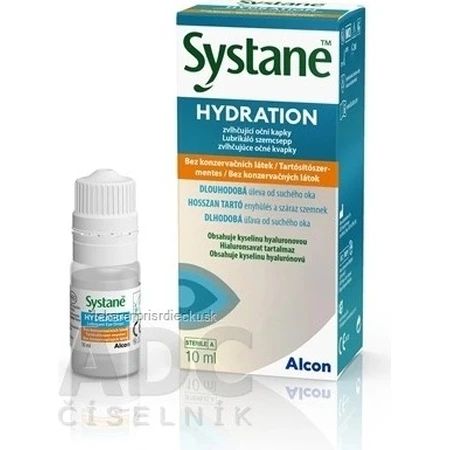 SYSTANE HYDRATION sans conservateur 1×10 ml, collyre hydratant