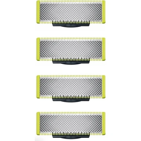 Cuchillas de recambio 4 piezas para Philips OneBlade QP240/50 1×4 piezas, cuchillas de recambio