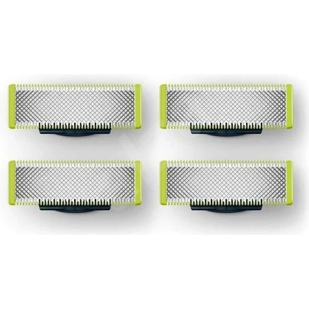 Cuchillas de recambio 4 piezas para Philips OneBlade QP240/50 1×4 piezas, cuchillas de recambio