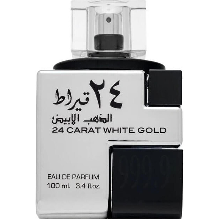 Lattafa 24 Carat Whitegold Whitegold Edp 100ml 1×100 ml, eau de parfum