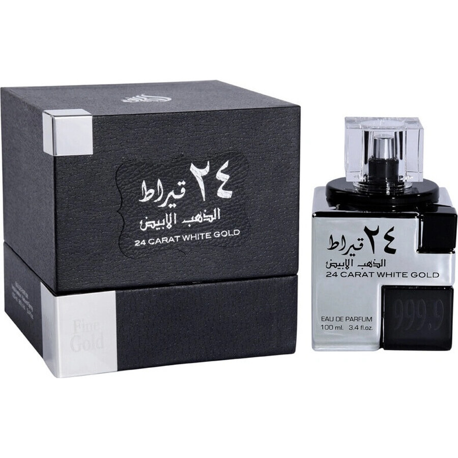 Lattafa 24 Carat Whitegold Whitegold Edp 100ml 1×100 ml, eau de parfum
