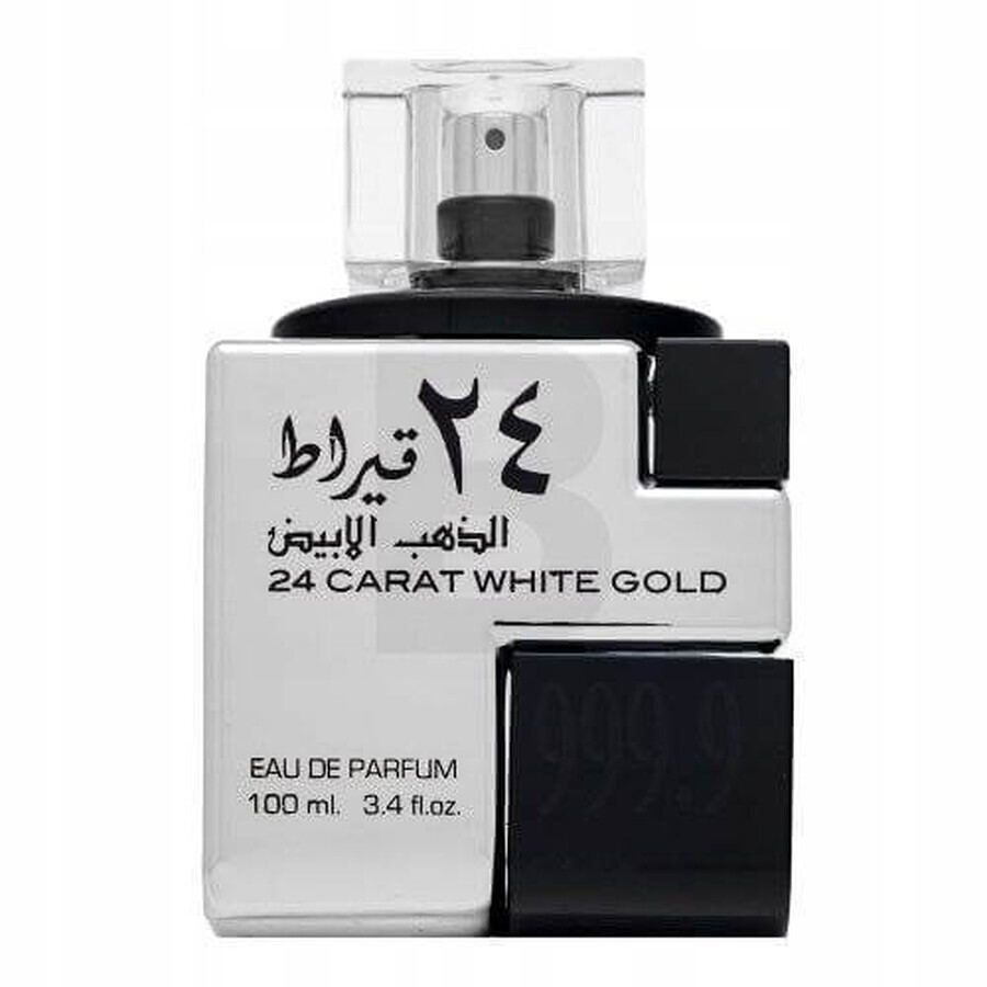 Lattafa 24 Carat Whitegold Whitegold Edp 100ml 1×100 ml, eau de parfum