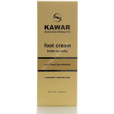 Kawar Crema Mineral para Pies Mar Muerto 150ml 1×150 ml 1×150 ml, crema para pies