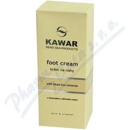 Kawar Crema Mineral para Pies Mar Muerto 150ml 1×150 ml 1×150 ml, crema para pies