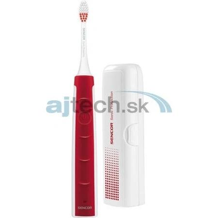SENCOR SOC 1101RD Tandenborstel 1×1 pc, elektrische tandenborstel