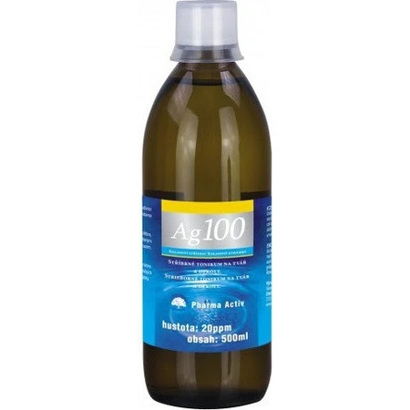 Pharma Activ Kolloidales Silber Ag100 1×500 ml, 20 ppm, kolloidales Silber