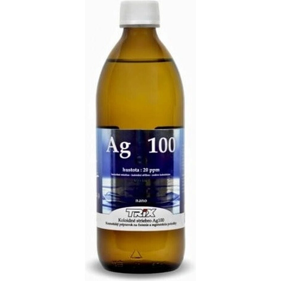 Pharma Activ Colloidal silver Ag100 1×500 ml, 20 ppm, colloidal silver