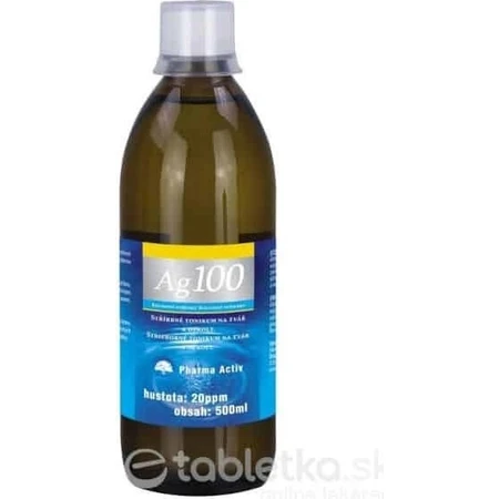 Pharma Activ Kolloidales Silber Ag100 1×500 ml, 20 ppm, kolloidales Silber
