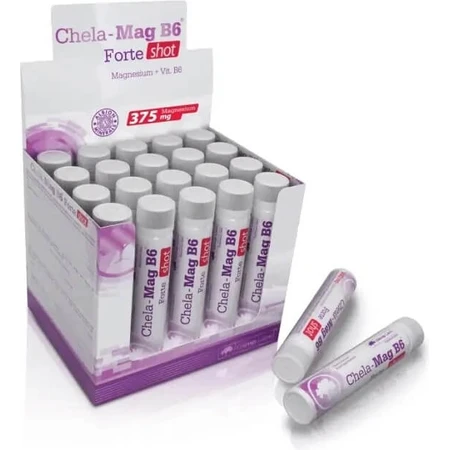 Chela-Mag B6 Forte ampoules injectables, goût cerise 20x25 ml